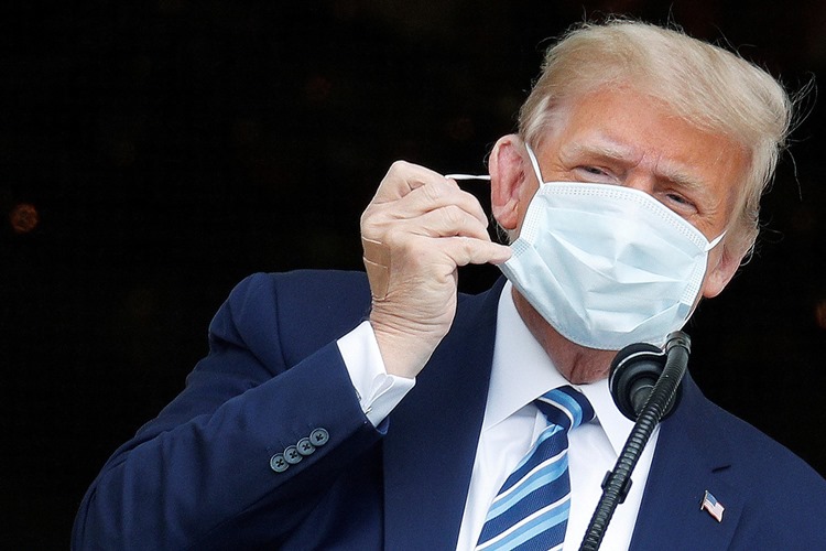 Trump afirma que es 'inmune' al coronavirus