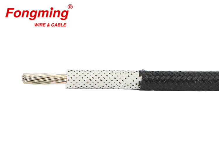 200C 300V CSA Cable de fibra de vidrio de silicona