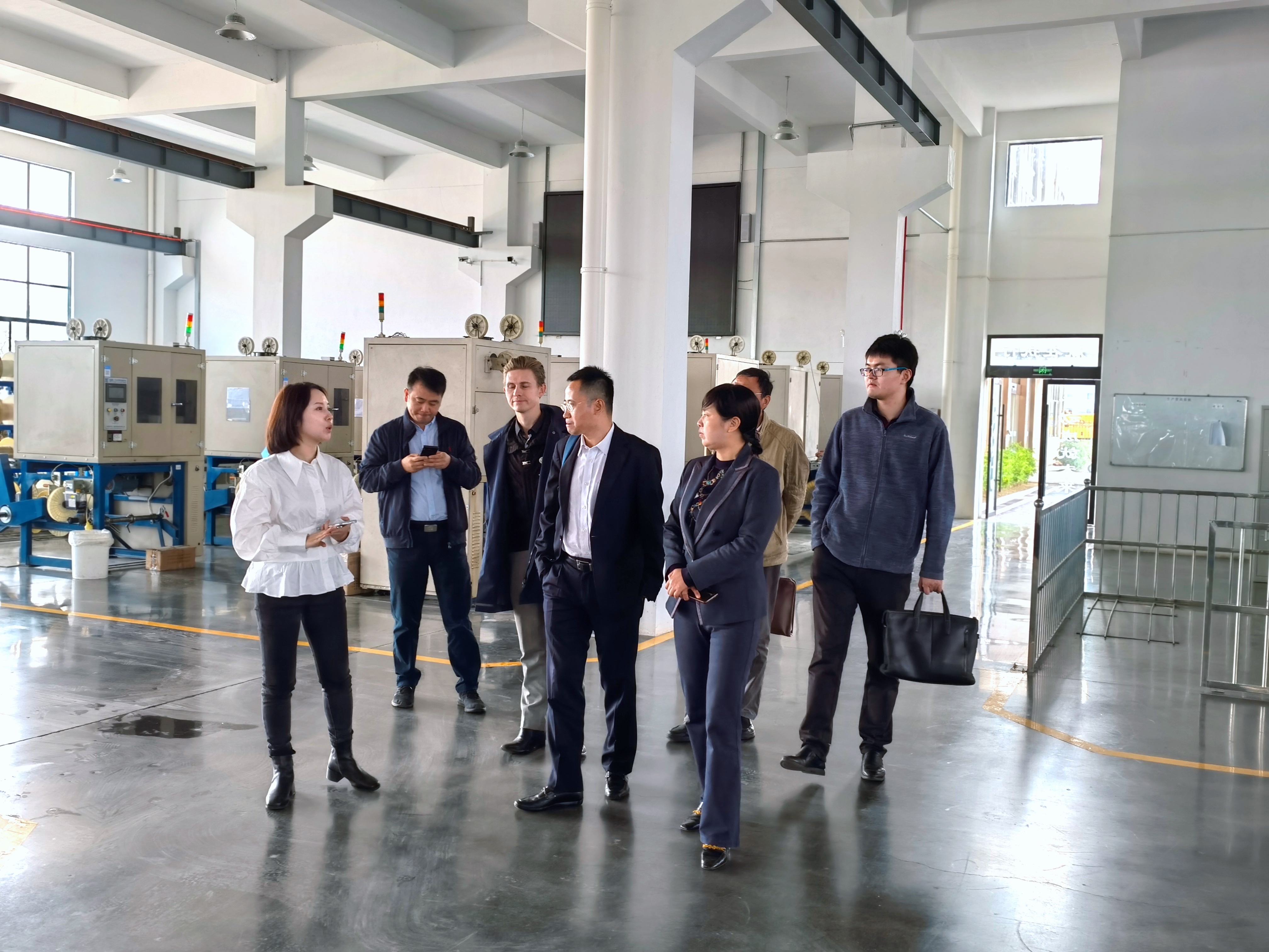 Fábrica de Cables de Fongming de Yangzhou: Clientes de Nueva Zelanda visitaron la Fábrica de Cables Fongming de Yangzhou