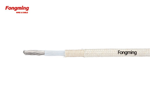 Cable de fibra de vidrio con cinta PTFE 250C 300V CSA