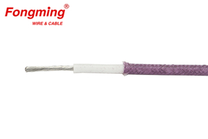 200C 300V UL3122 Cable de fibra de vidrio de silicona