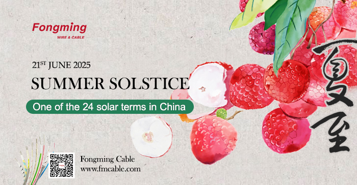 Fongming Cable丨Preservación de la salud durante el solsticio de verano: sigue las tres estaciones y disfruta de una vida saludable